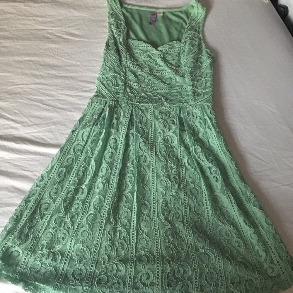 Tiffany blue colored dress